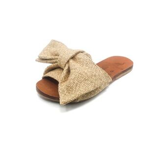 Brother Vellies Natural Bow Sandals